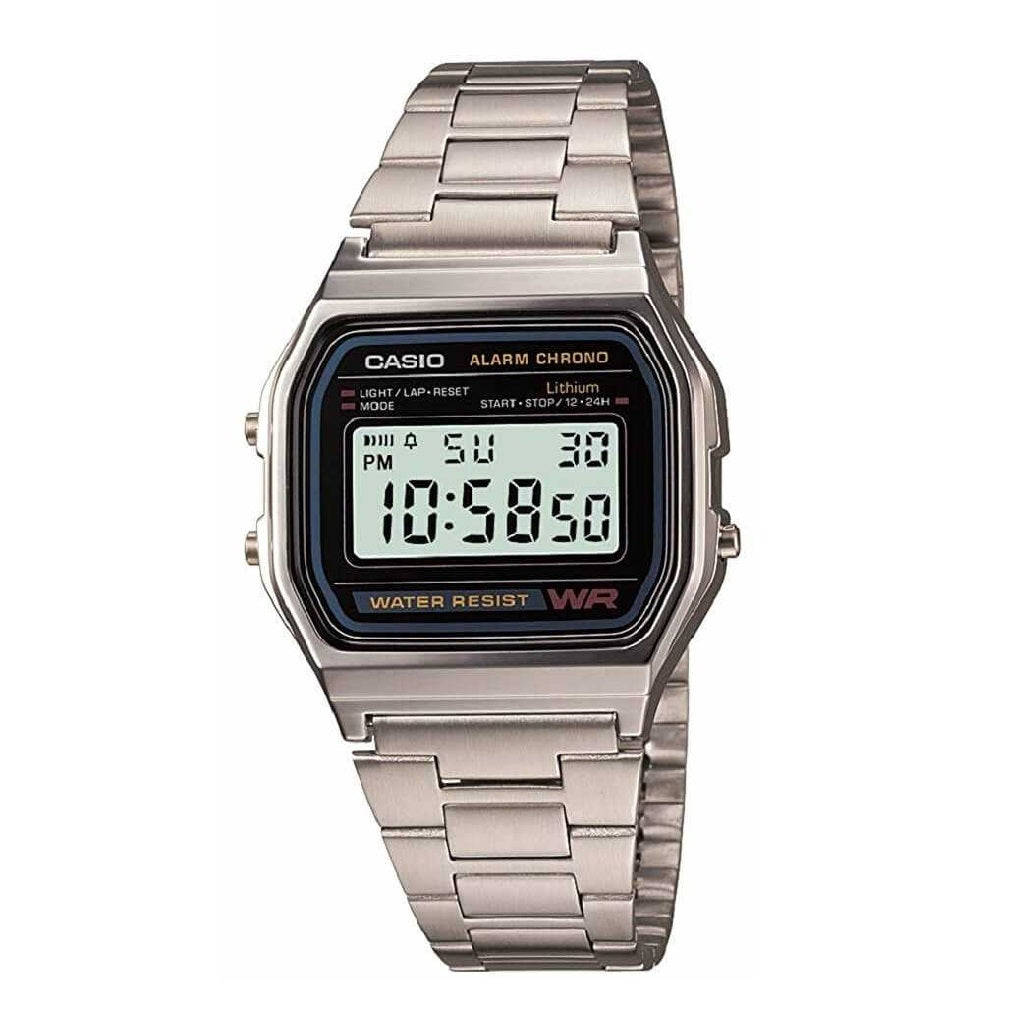 Reloj casio digital para unisex-A-158WA-1D