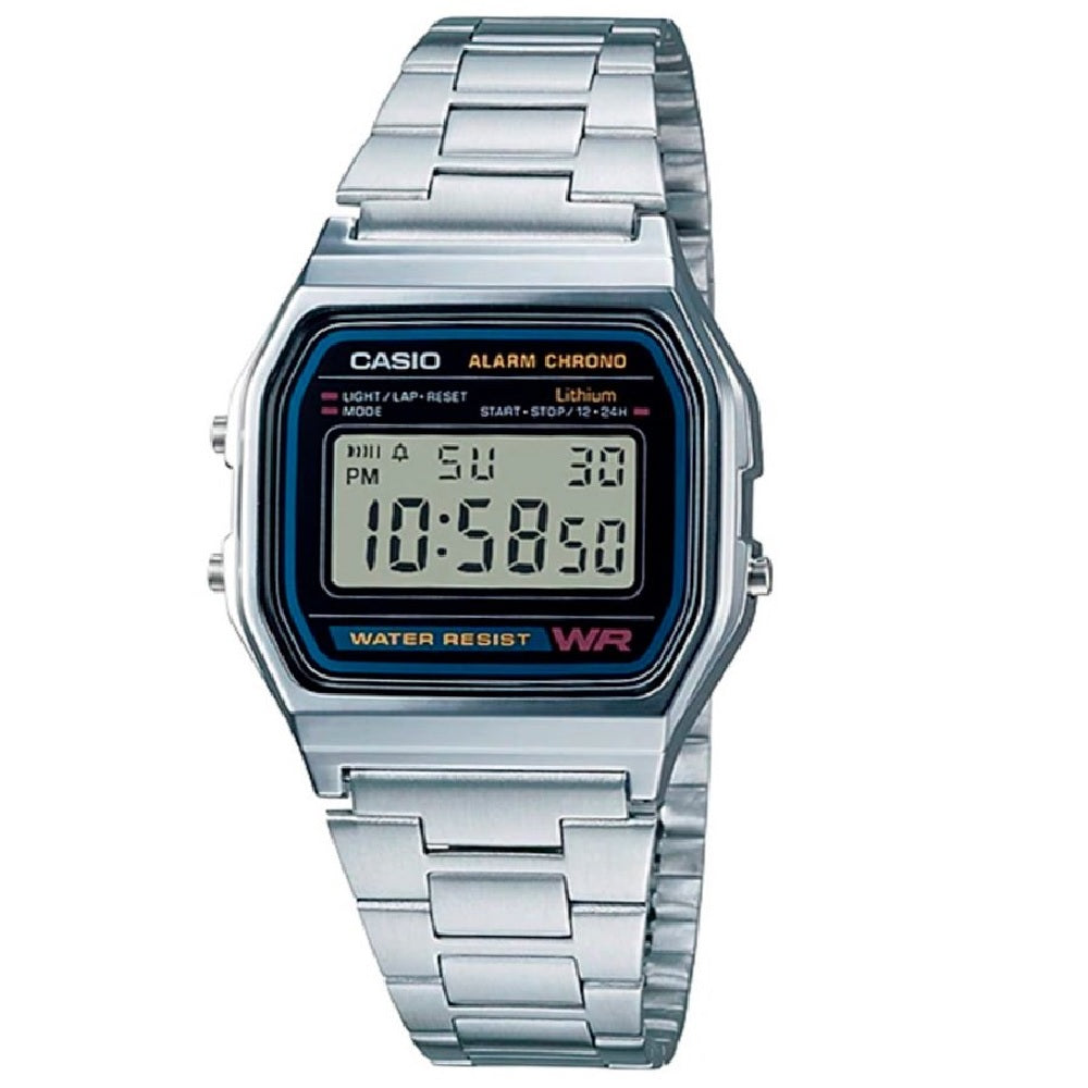 Reloj casio digital para unisex-A-158WA-1D
