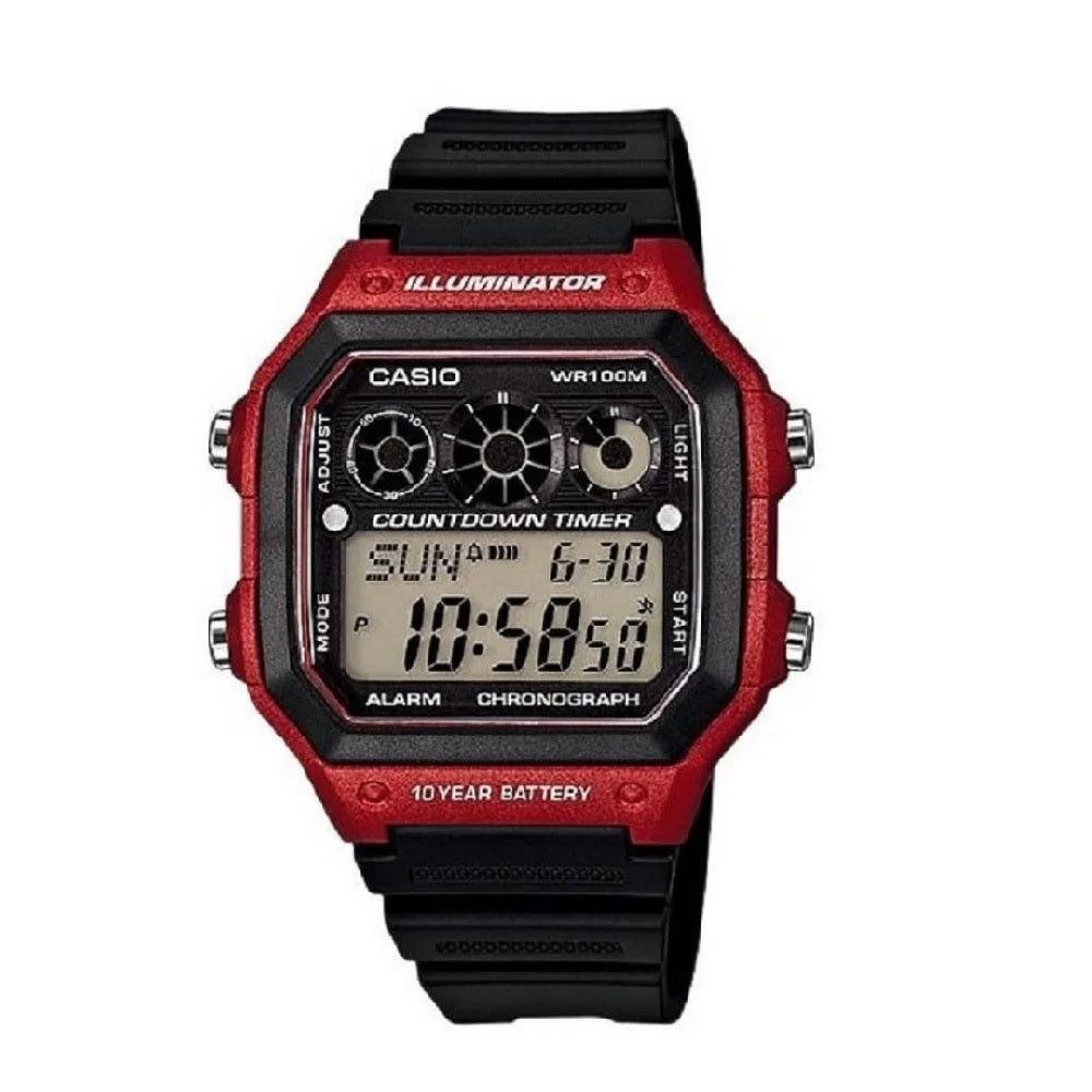 Reloj casio digital para hombre-AE-1300WH-4A