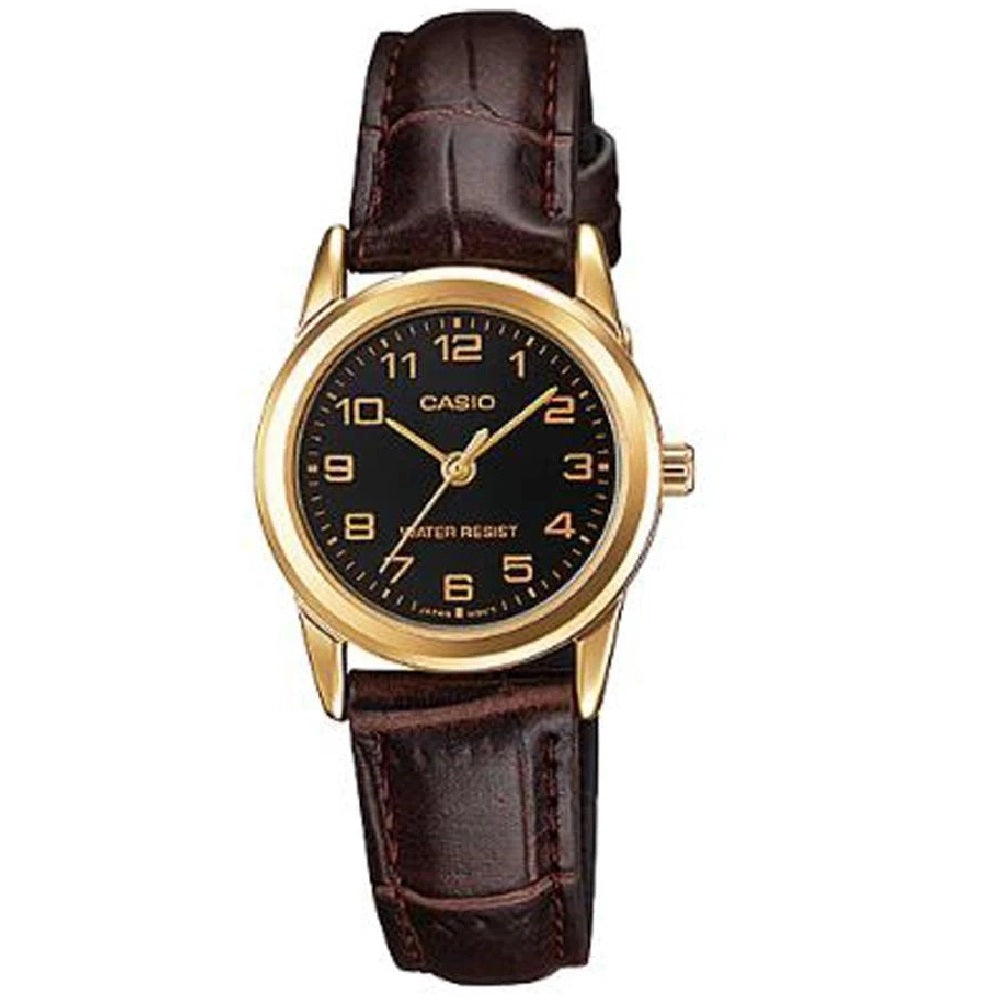 Reloj casio analogo para mujer-LTP-V001GL-1B