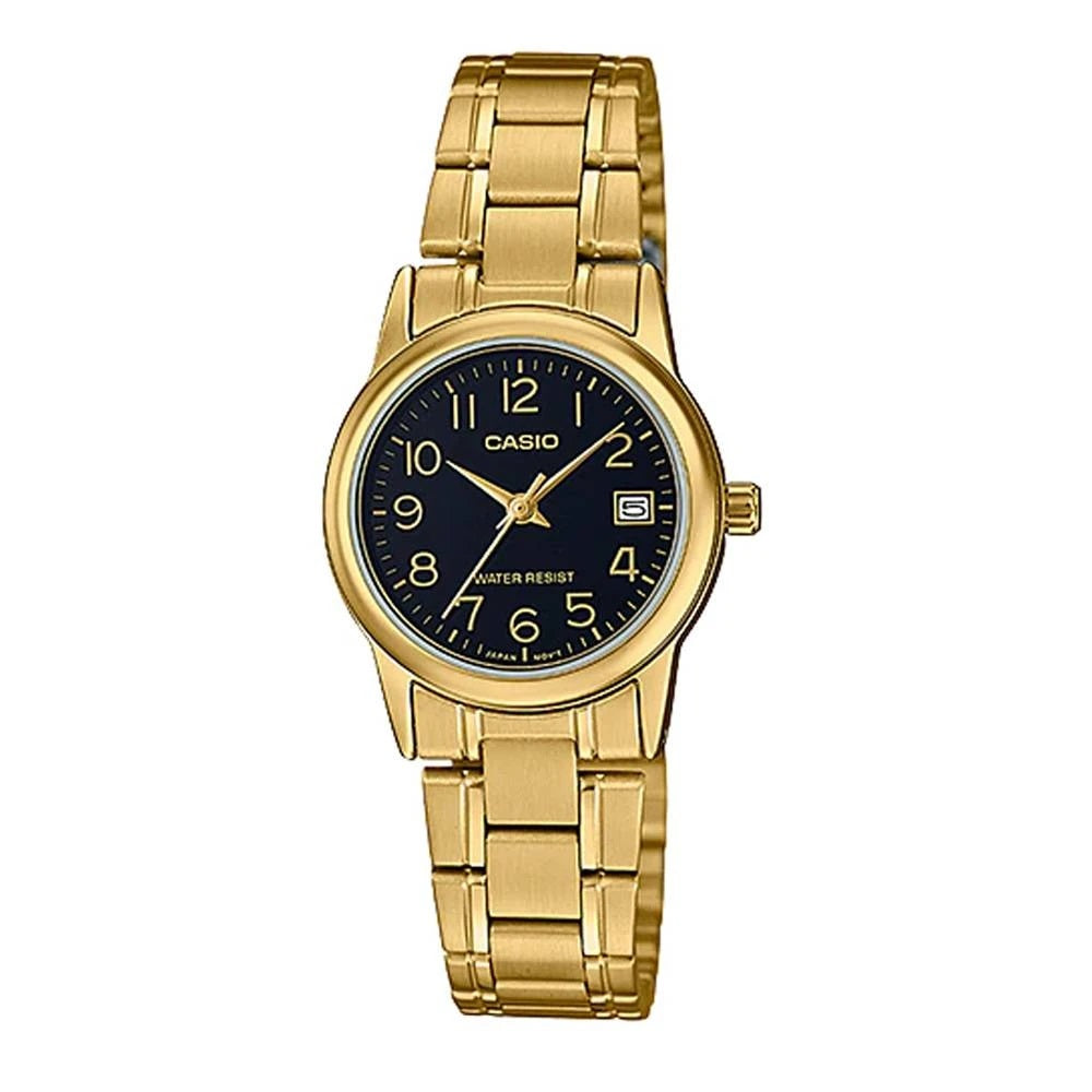 Reloj casio analogo para mujer-LTP-V002G-1B