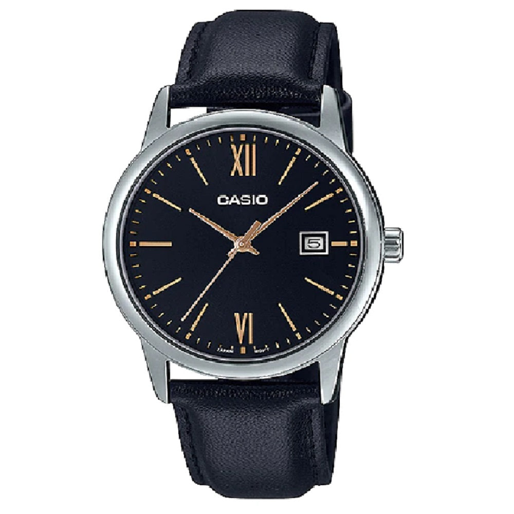 Reloj CASIO analogo para mujer-LTP-V002L-1B3
