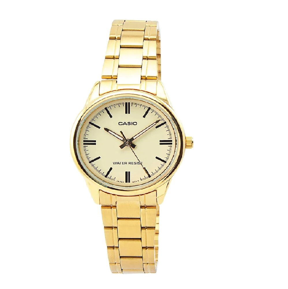 Reloj casio analogo para mujer-LTP-V005G-9A