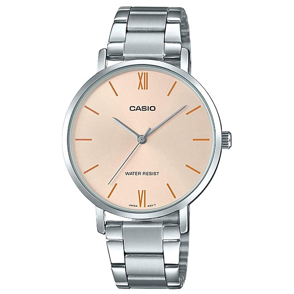 Reloj CASIO analogo para mujer-LTP-VT01D-4B2