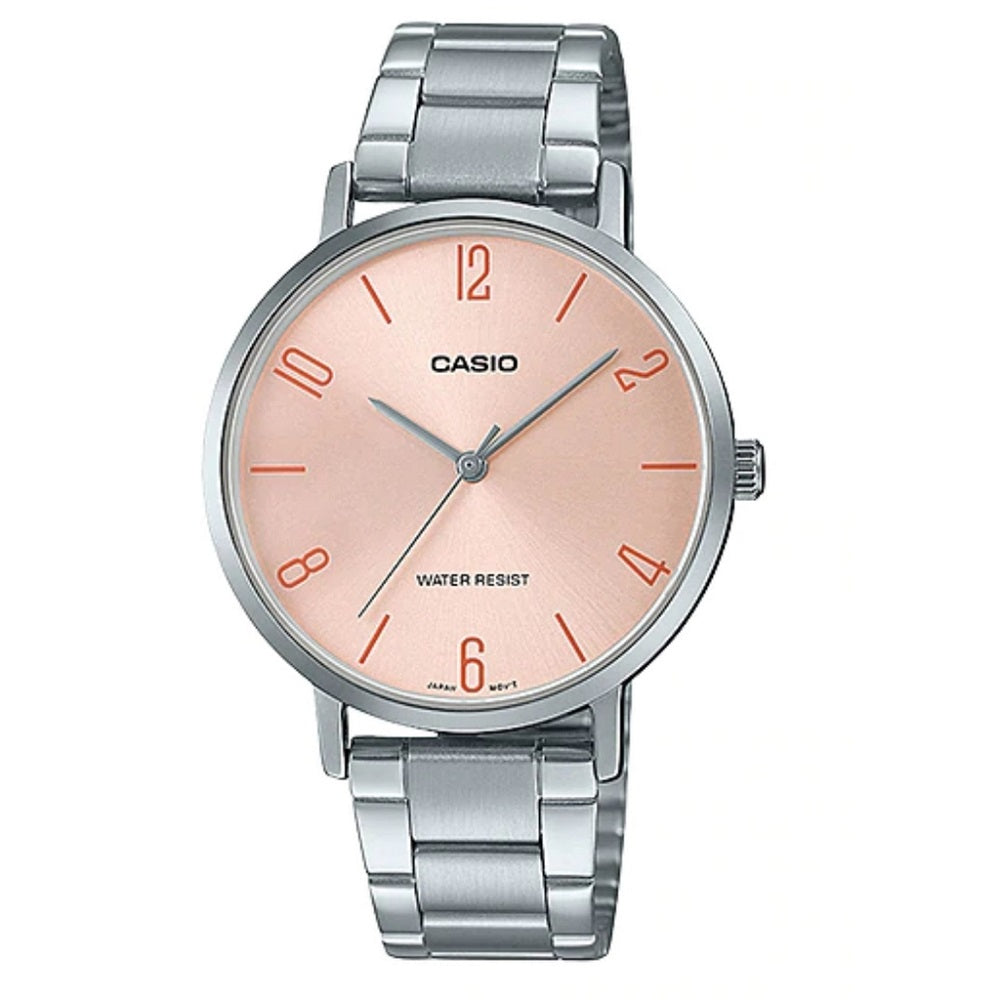 Reloj CASIO analogo para mujer-LTP-VT01D-4B2
