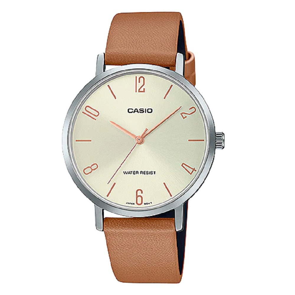 Reloj CASIO analogo para mujer-LTP-VT01L-5B