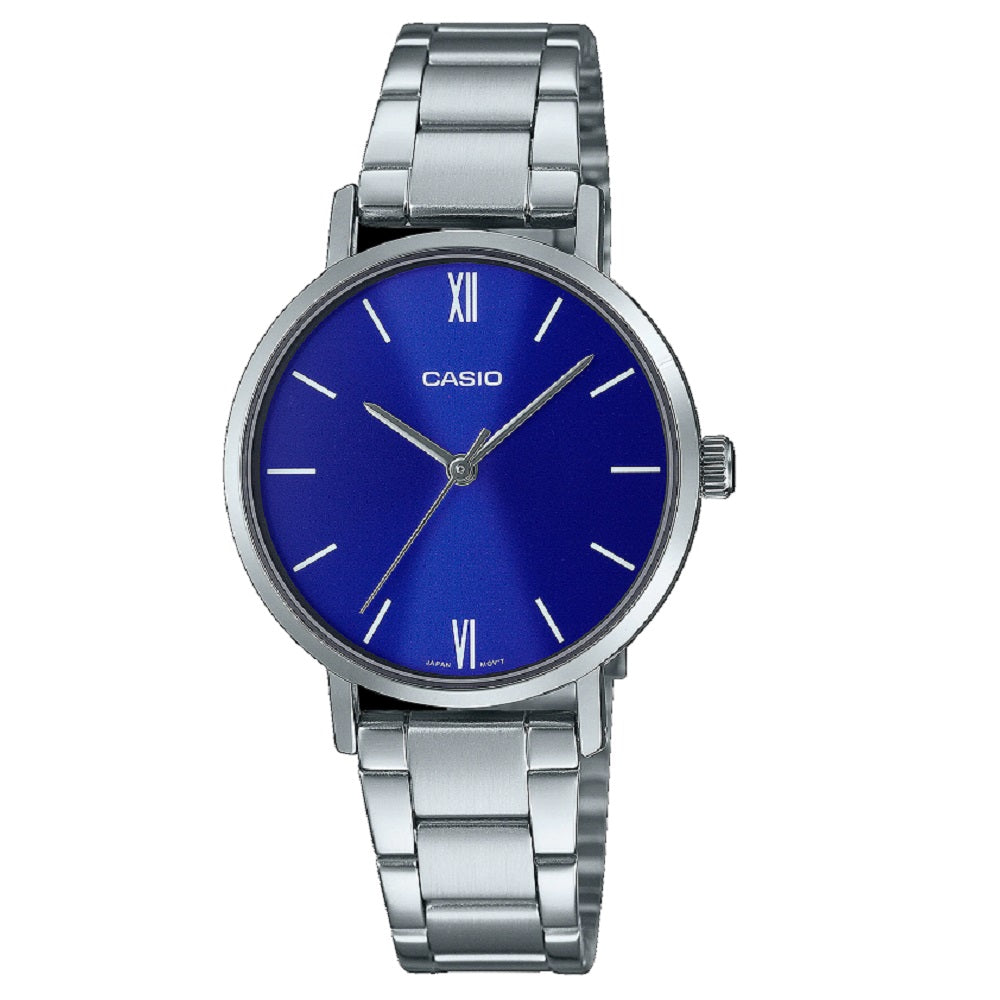 Reloj CASIO analogo para mujer-LTP-VT02D-2A