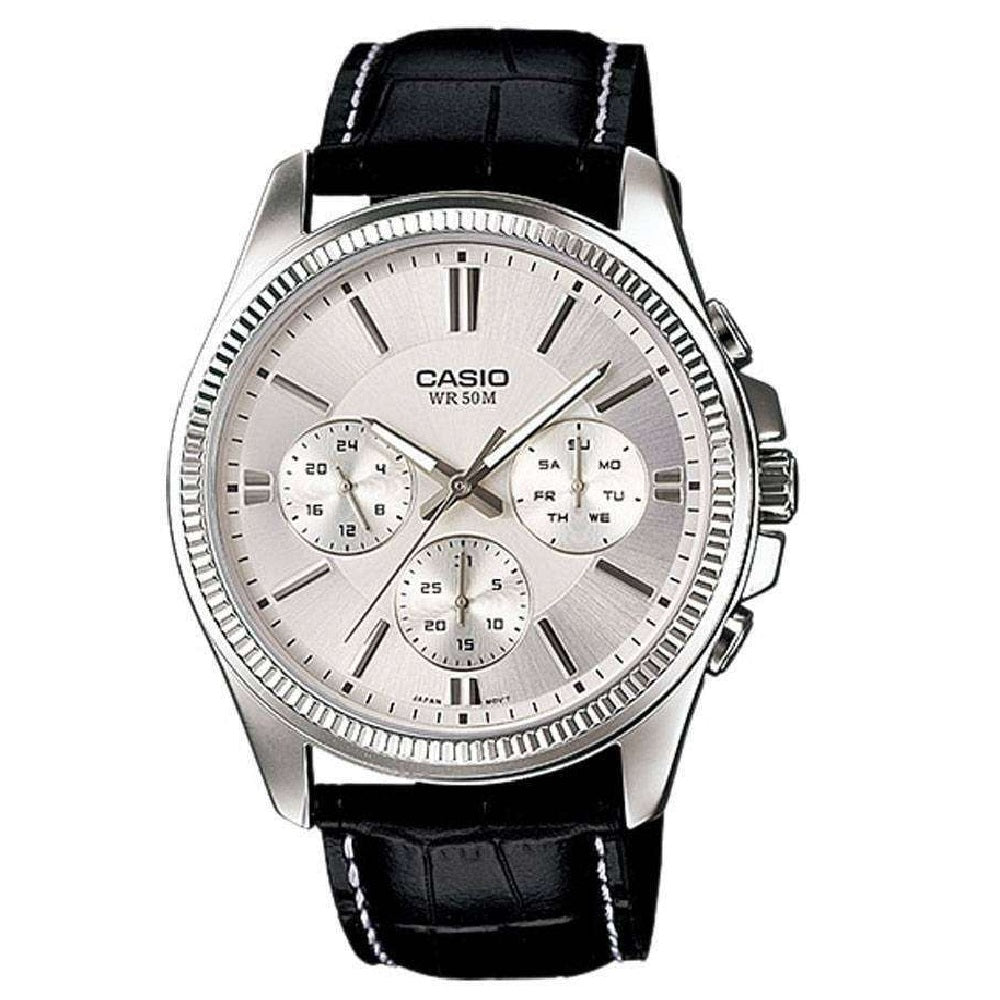 Reloj casio cronografo para hombre-MTP-1375L-7A