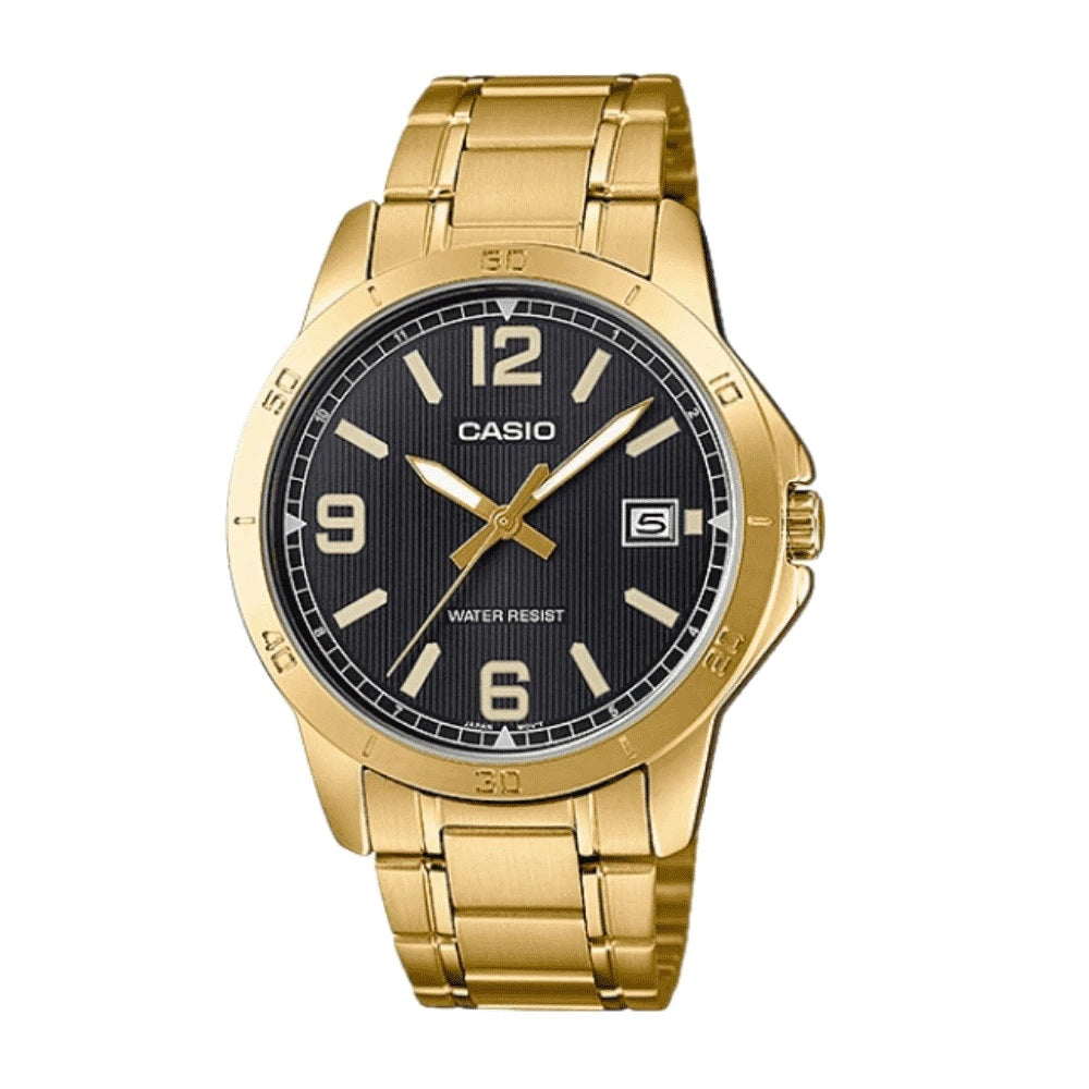 Reloj casio analogico para mujer-MTP-V004G-1B