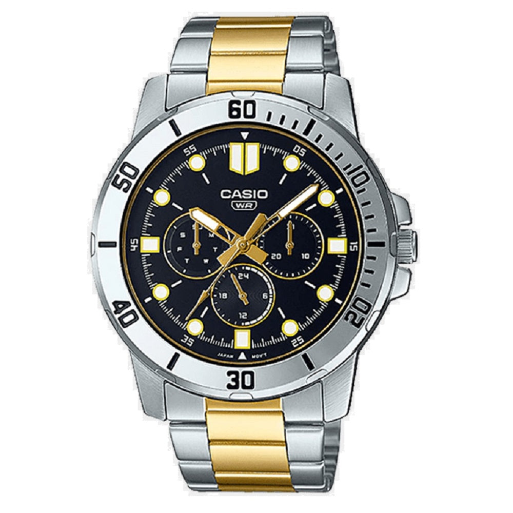 Reloj CASIO analogo  para hombre -MTP-VD300SG-1E