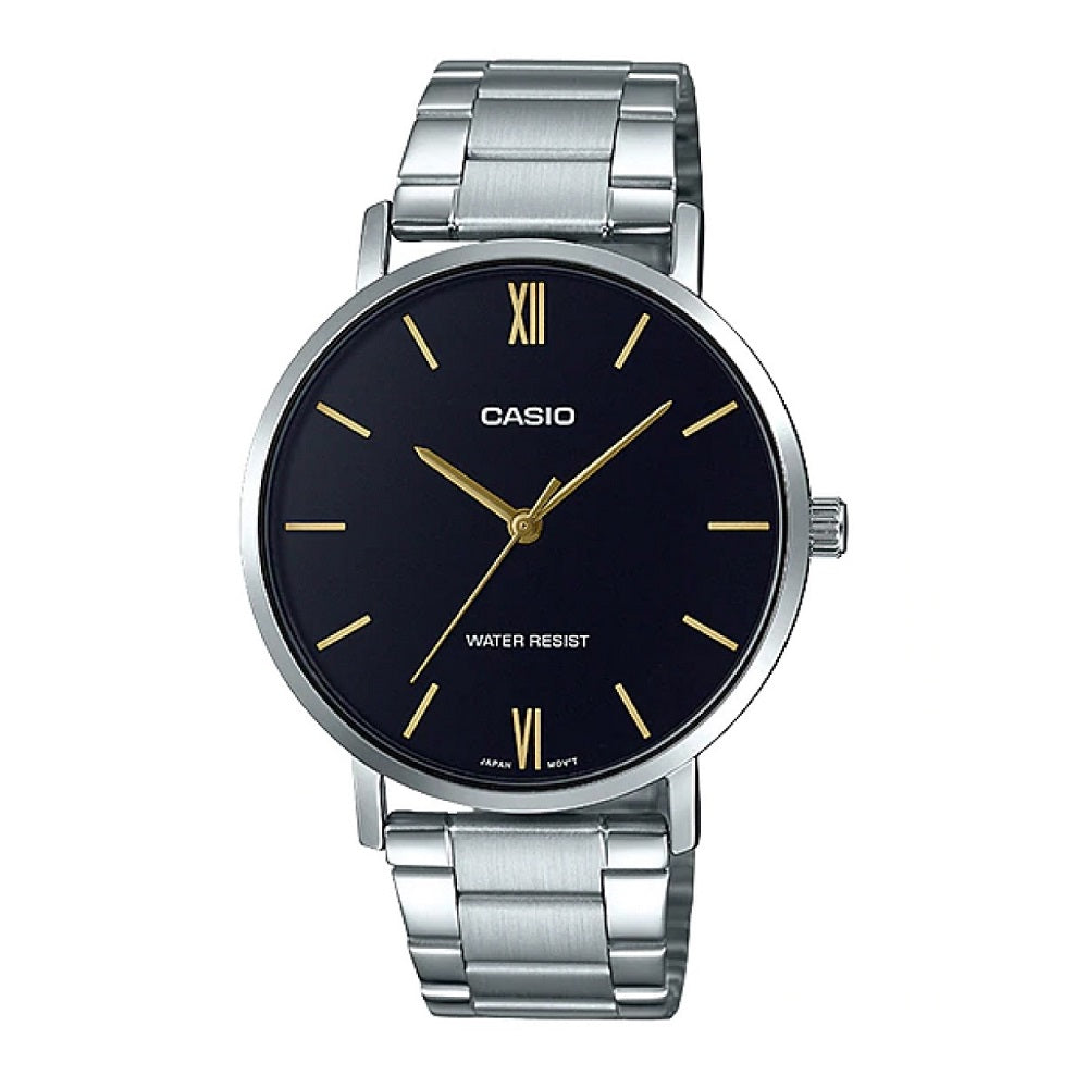 Reloj casio analogo para hombre-MTP-VT01D-1B