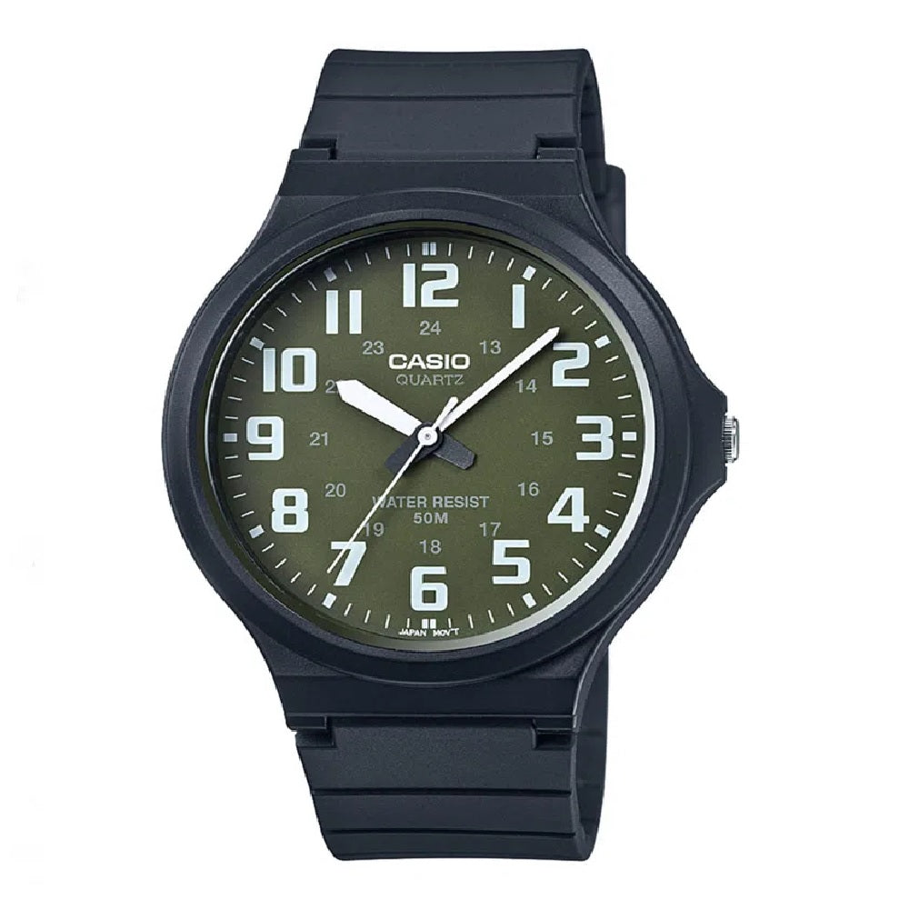 Reloj CASIO analogo para unisex-MW-240-3B