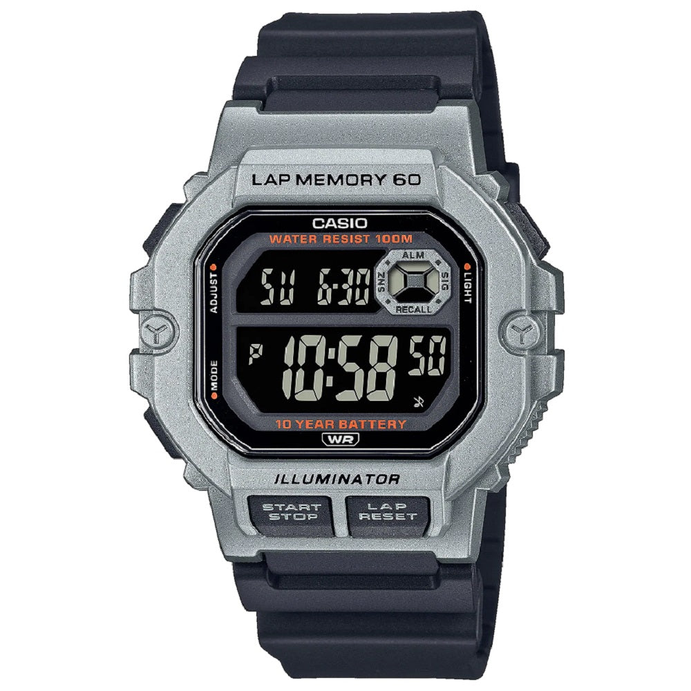Reloj CASIO digital  para hombre-WS-1400H-1B